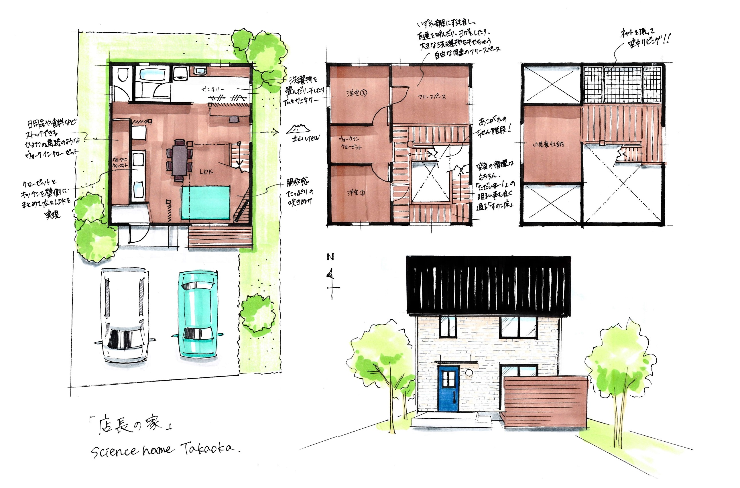 【サイエンスホーム】店長自宅建築過程その⑤「図面公開！プランニングシート」