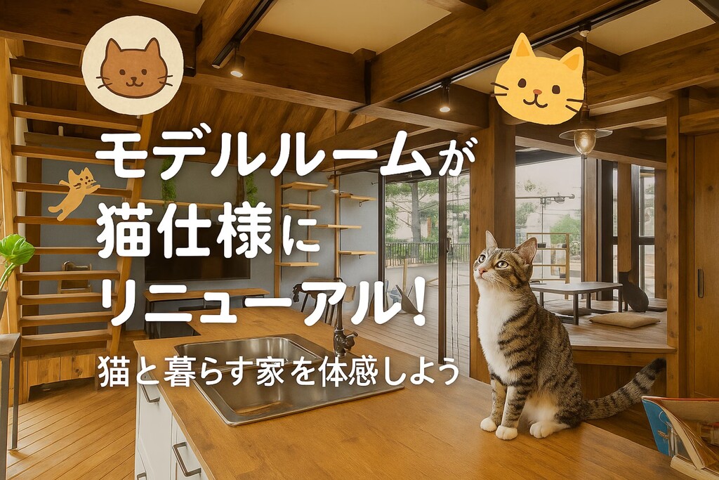 サイエンスホーム高岡店のモデルルームが“猫仕様”にリニューアル！