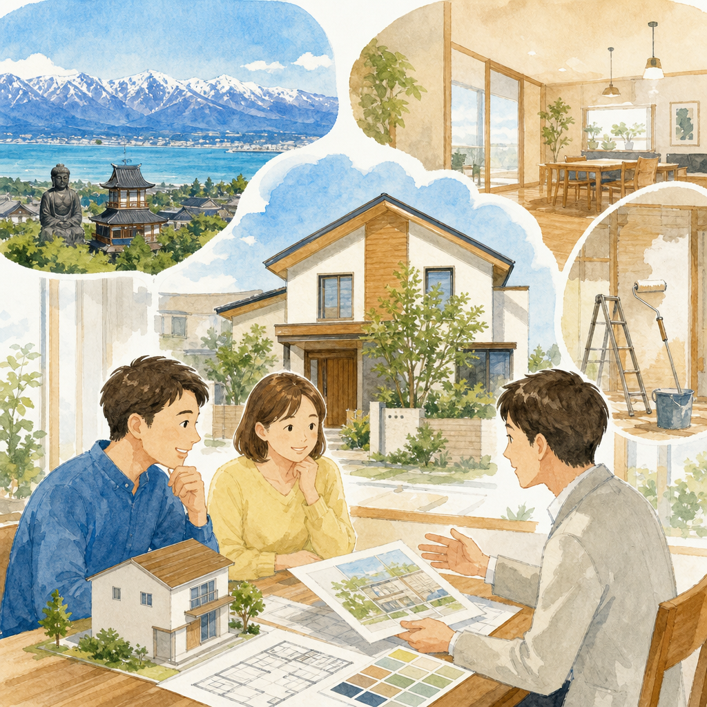 富山県高岡市の注文住宅とリフォームは相談順が肝心